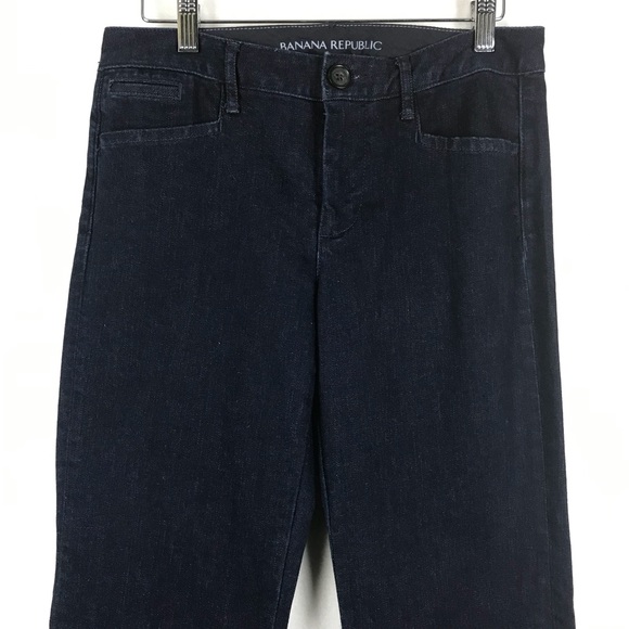Banana Republic Straight Jeans Size 27 Women Blue - Picture 2 of 8